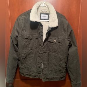 Goodfellow Corduroy Fleece Men’s Jacket Medium